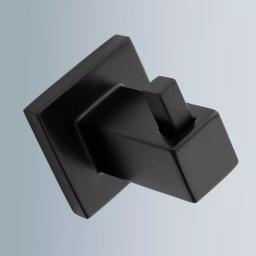 Glacier Bay Farrington Single Robe Hook, Matte Black thumbnail 5