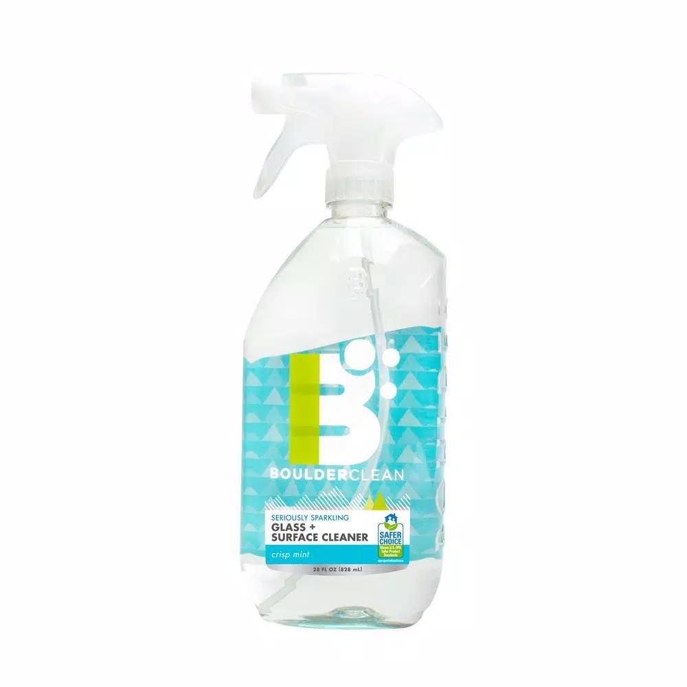 BOULDER CLEAN Crisp Mint Clean Pure Glass and Surface Cleaner, 28 oz.