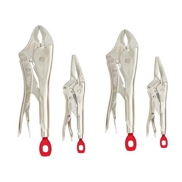 Milwaukee TORQUE LOCK Locking Pliers Set, 4-Piece Forged Alloy Steel