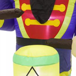Luxen Home 7 ft. Nutcracker Drummer LED Lighted Holiday Inflatable thumbnail 5