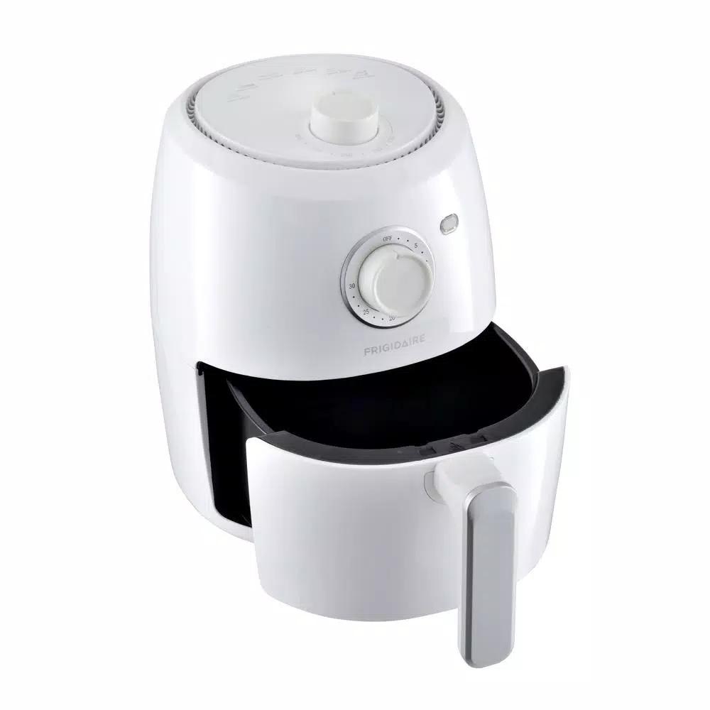 Frigidaire 2.1 qt. White Electric Air Fryer with Mechanical Timer and Rapid Air Circulation