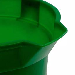 TAFCO PRODUCTS Tafco 3.5 Gal. ECO Utility Bucket, 14 Qt. Heavy-Duty Recycled Plastic Pail with Spout and Sponge, Green thumbnail 5