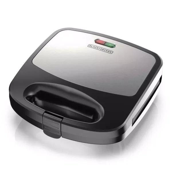 BLACK+DECKER 3-in-1 Morning Meal Station Waffle Maker, Grill, and Sandwich Maker
