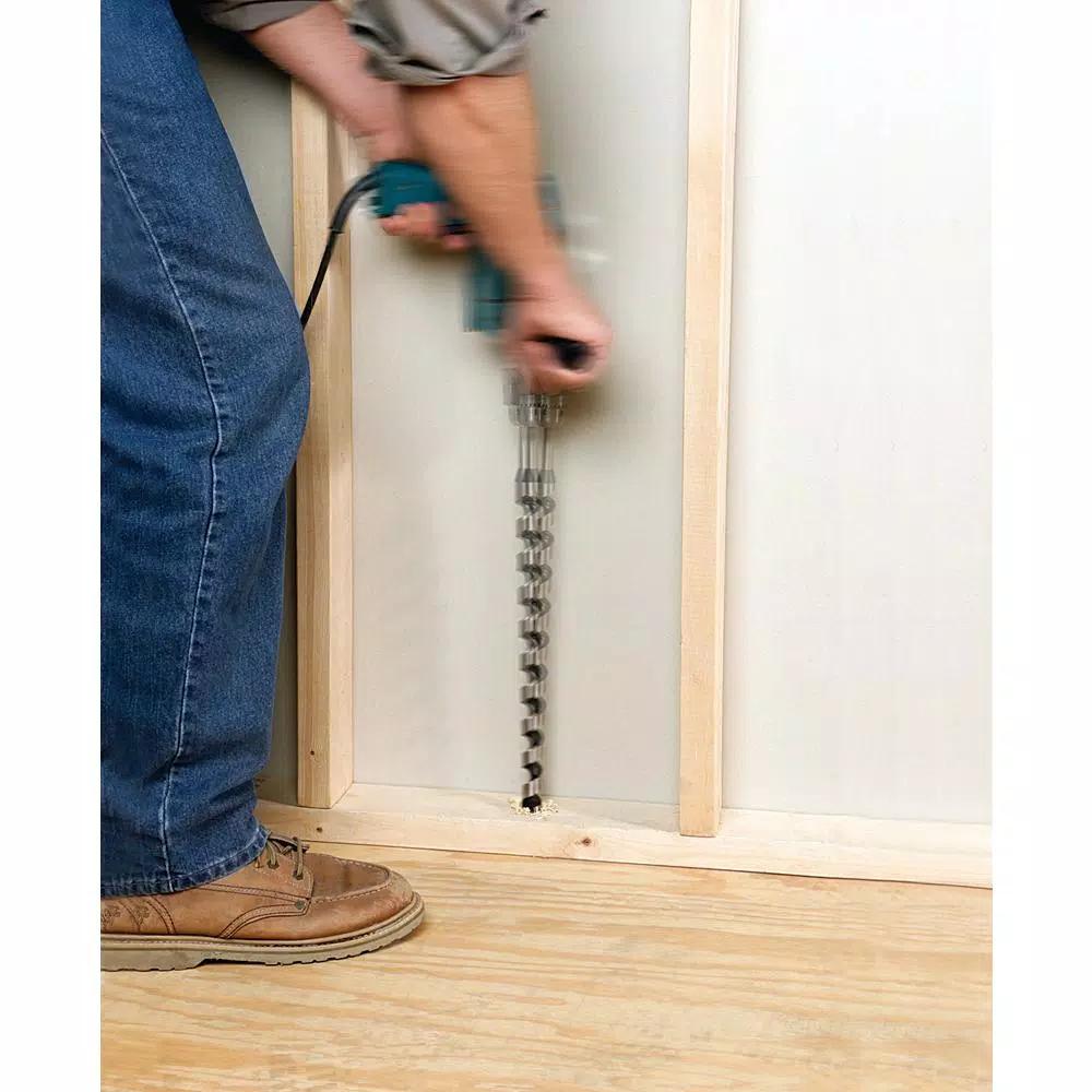 Ideal Resi-Master Heavy-Duty Long Ship Auger Bit, 7/8 in. x 18 in.