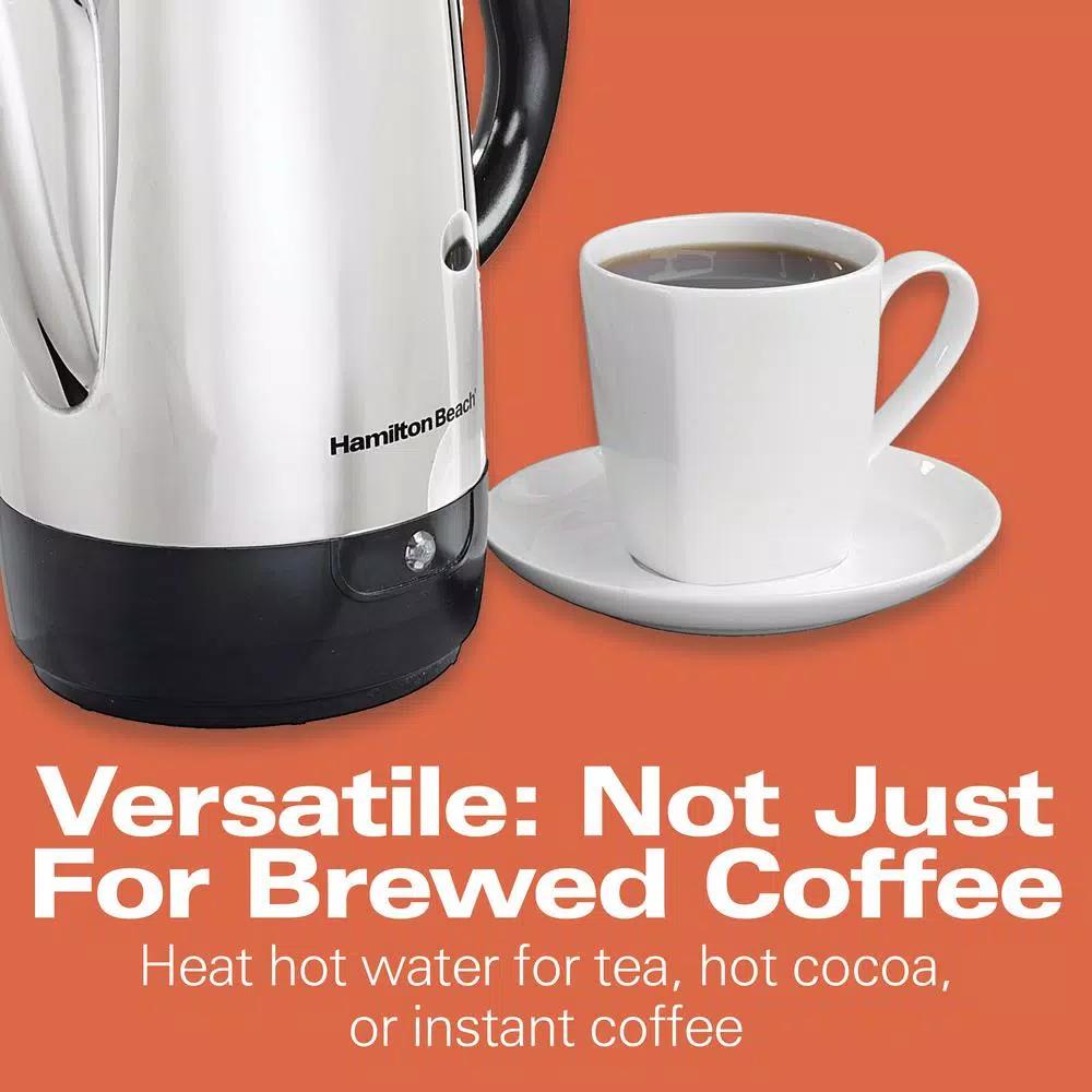 Hamilton Beach 12-Cup Stainless Steel Electric Coffee Percolator