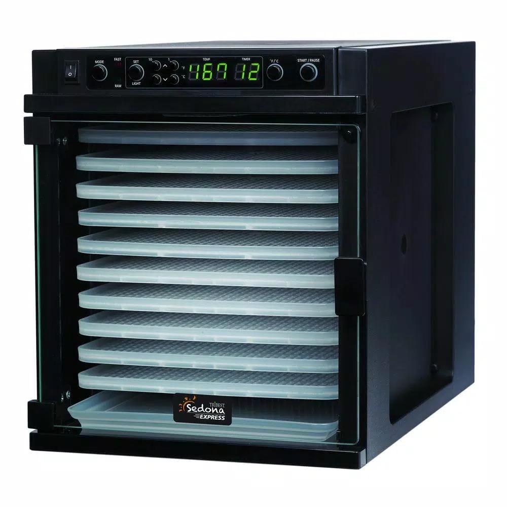 Tribest Sedona Express 11-Tray Food Dehydrator with TST Technology and Digital Controls