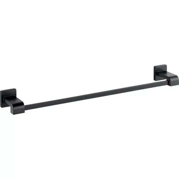 Delta Ara 24 in. Single Towel Bar, Matte Black