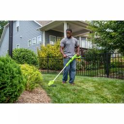 Greenworks 24V Cordless TORQDRIVE String Trimmer with 2.0 Ah Battery and Charger, 12 in. Cutting Path thumbnail 8