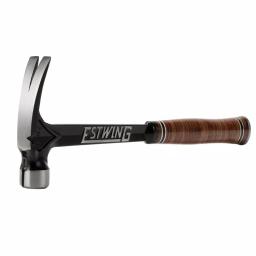 Estwing 19 oz. Ultra Framing Hammer with Black Leather Grip and Rip Claw thumbnail 2