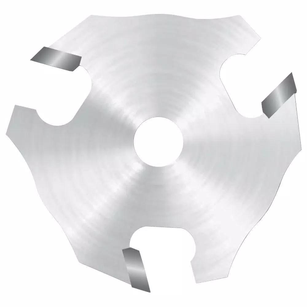 Diablo 1/4 in. Three-Wing Slotting Cutter, 1/2 in. Shank