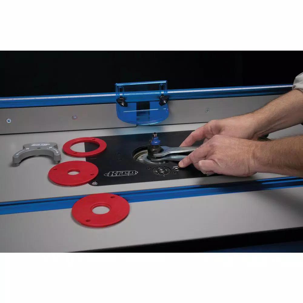 Kreg Precision Router Lift with Micro-Adjust Scale and Hard-Anodized Aluminum Plate