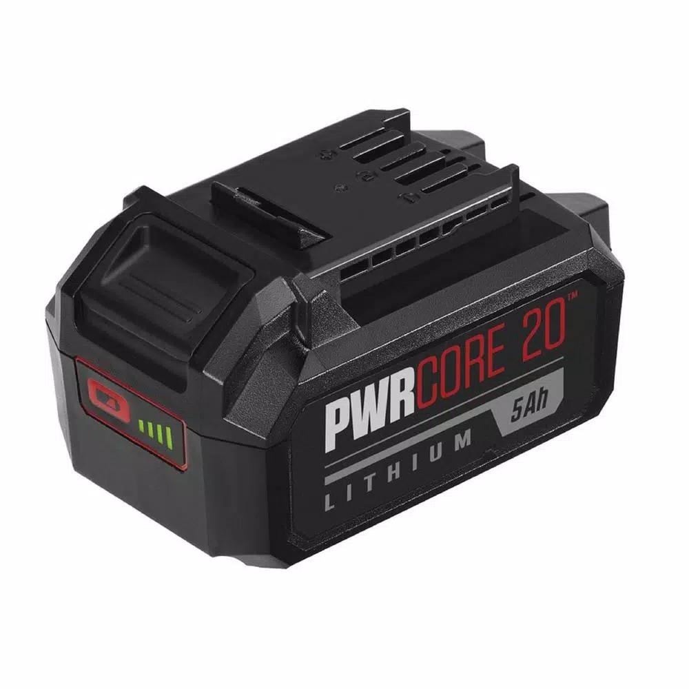 SKIL PWRCORE 20V 5.0 Ah Lithium-Ion Battery with Fuel Gauge