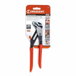Crescent Z2 8 in. K9 V-Jaw Tongue and Groove Pliers with Dipped Handles thumbnail 2
