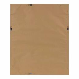 DesignOvation Bosc Gray Framed Magnetic Dry Erase Memo Board with Magnets and Marker thumbnail 4