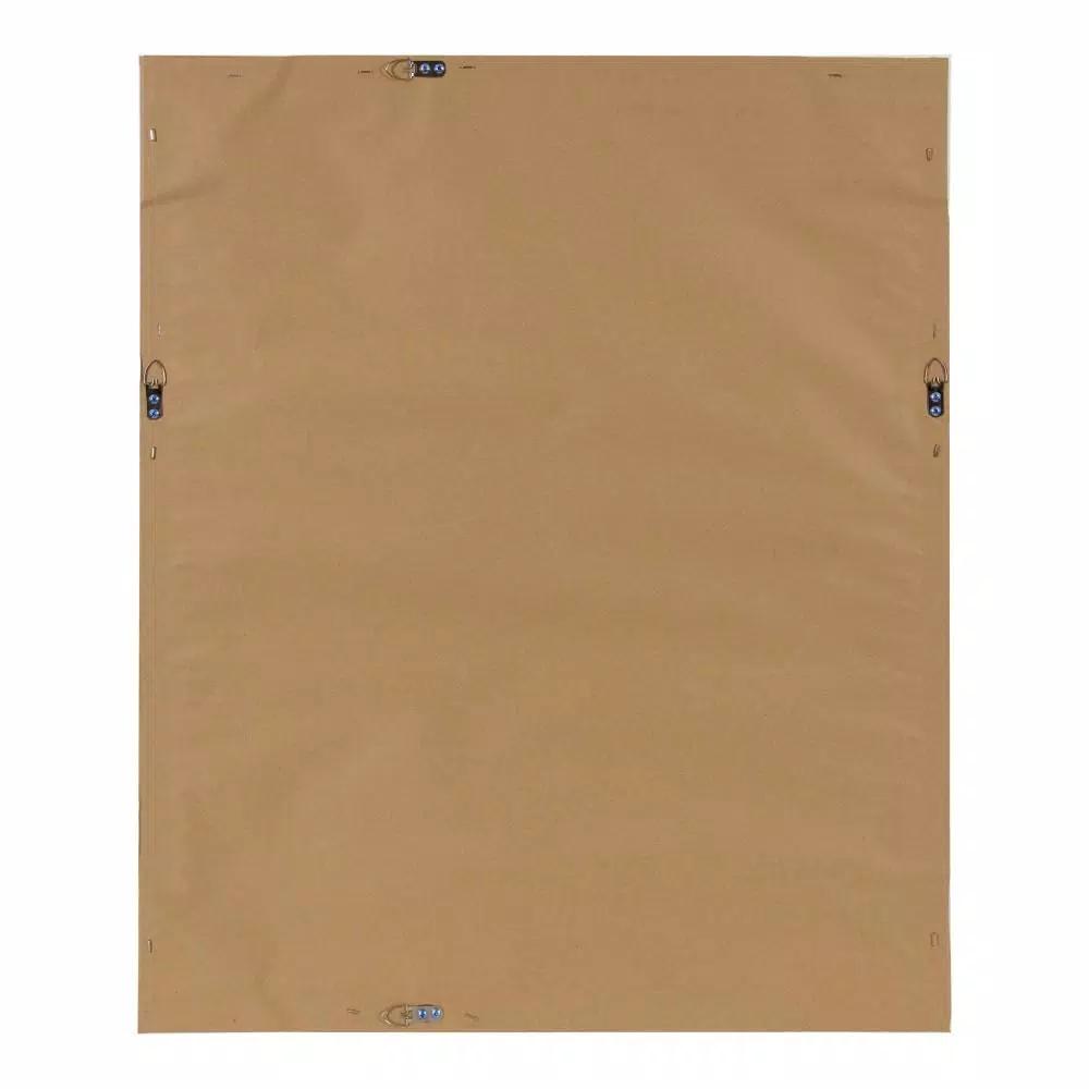 DesignOvation Bosc Gray Framed Magnetic Dry Erase Memo Board with Magnets and Marker