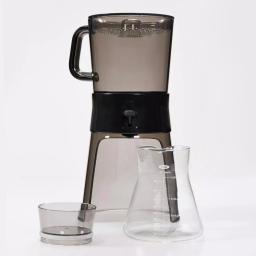 OXO Good Grips 4-Cup Cold Brew Drip Coffee Maker with Stainless Steel Filter, Gray thumbnail 2