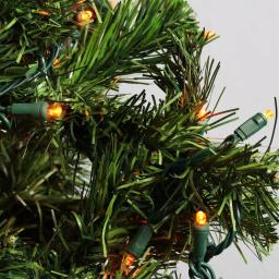 Sunnydaze Decor 22 ft. Orange LED Angle String Lights, 70-Count Novelty Bulbs, Indoor/Outdoor thumbnail 4