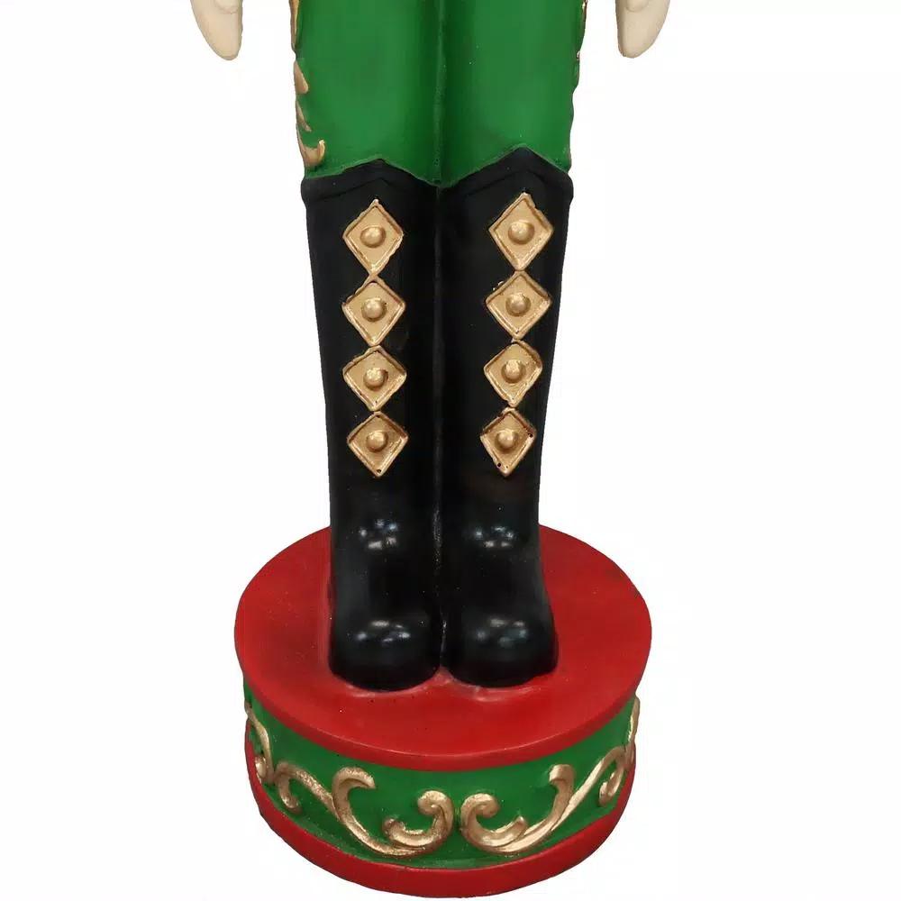 Sunnydaze Decor 37.5 in. Kristoff Nutcracker Soldier Christmas Sculpture (Set of 2)