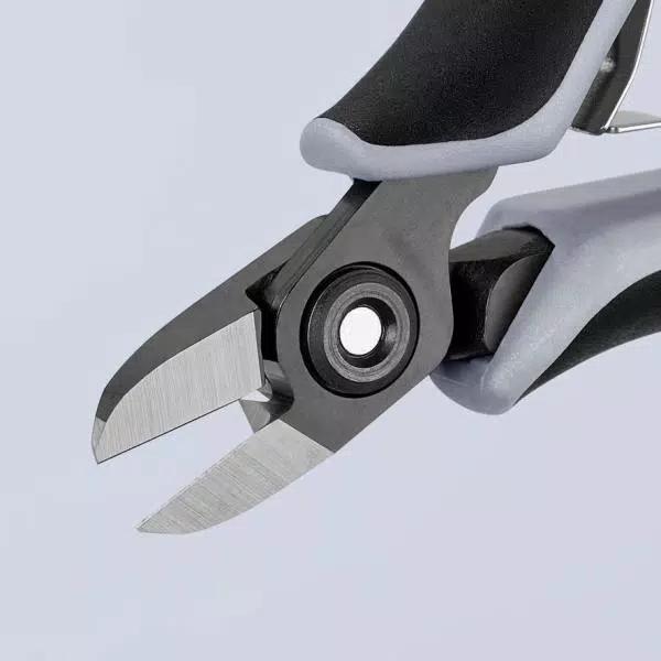 KNIPEX 5 in. Precision Electronics Diagonal Cutters, ESD Safe with Comfort Grip
