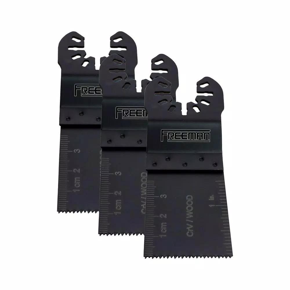 Freeman 55-Piece Impact Driver Bits and Oscillating Blades Kit with Zippered Case