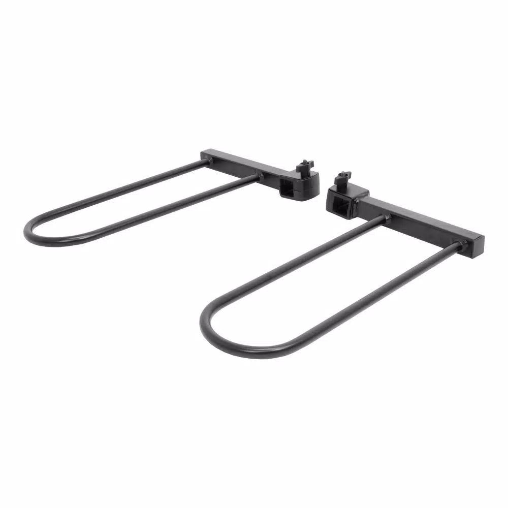 CURT Tray-Style Fat Tire Bike Rack Cradles, 4-7/8" I.D. (2-Pack)