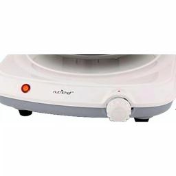 NutriChef White Electric Countertop Hot Plate Buffet Burner with Adjustable Temperature Control thumbnail 5