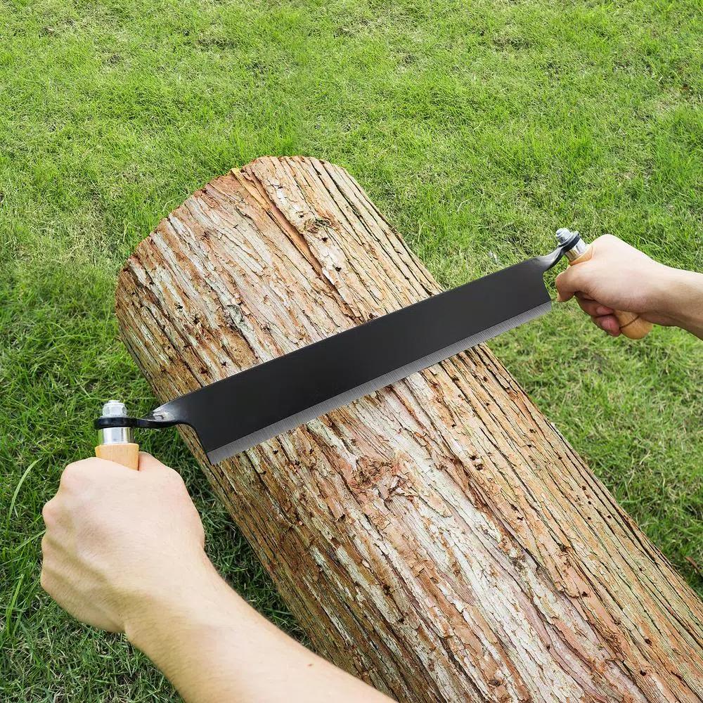 Earth Worth 13 in. Straight Draw Shave Tool with Hardened Steel Blade