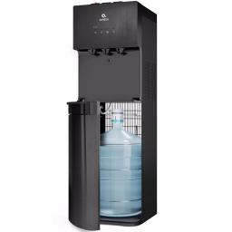 Avalon Self-Cleaning Bottom Loading Water Cooler - Black Stainless Steel, 3 Temperatures thumbnail 1