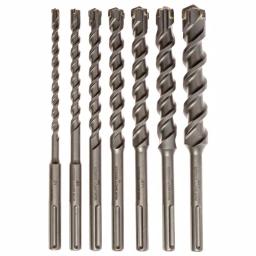 Kateya 7-Piece Carbide Tipped SDS MAX Masonry Drill Bit Set for Concrete, Brick, and Stone thumbnail 1