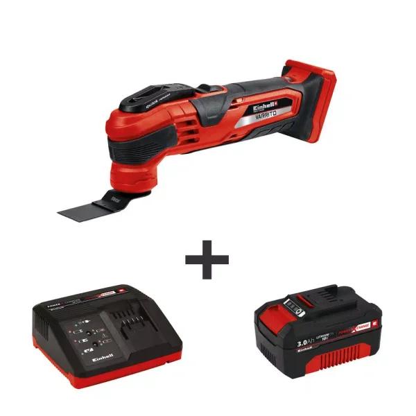 Einhell PXC 18V Cordless Oscillating Multi-Tool Kit with 3.0 Ah Battery and Fast Charger