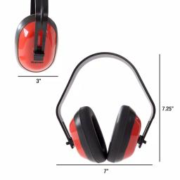 Stalwart Adjustable Safety Ear Muffs - 26 dB Noise Reduction Hearing Protection thumbnail 2