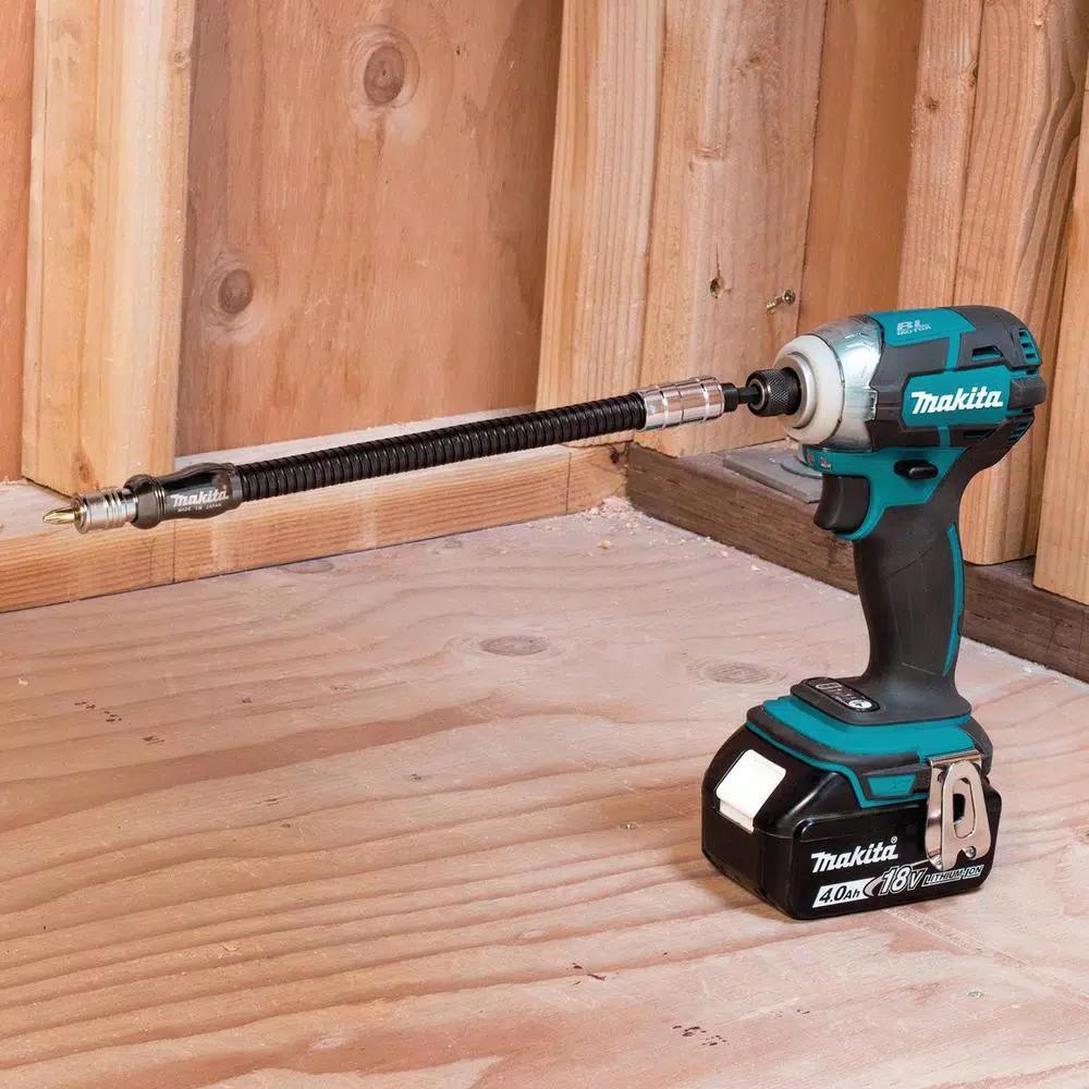 Makita 12 in. Flexible Impact Bit Holder, 1/4 in. Hex Shank
