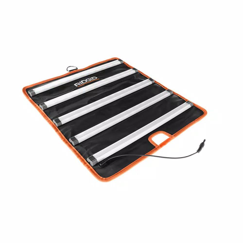 RIDGID 18V Cordless LED Mat Light with 1.5 Ah Lithium-Ion Battery
