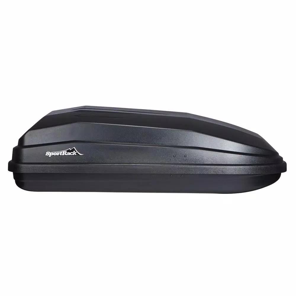 SportRack Vista Aero XL 18 cu. ft. Rear Opening Rooftop Cargo Box - Black