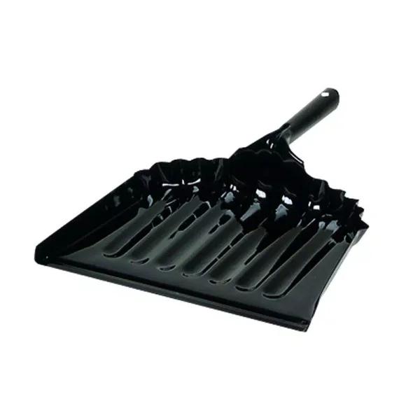 Carlisle 12 in. Heavy Duty Metal Dust Pan, Standard Steel Design (Case of 12)