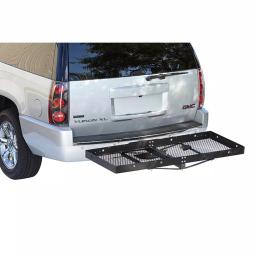 Stromberg Carlson Products Stromberg Carlson 500 lb. Capacity 60 in. x 24 in. Steel Hitch Cargo Carrier for 2 in. Receiver thumbnail 1