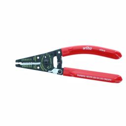 Wiha 7 in. Classic Grip Stripping-Cutting Pliers with Return Spring thumbnail 1