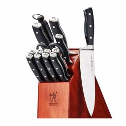 Henckels Forged Accent 15-Piece German Stainless Steel Knife Block Set thumbnail 1