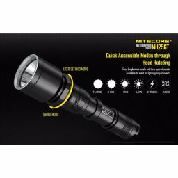 NITECORE MH25GT 1000-Lumen LED Rechargeable Tactical Flashlight thumbnail 4