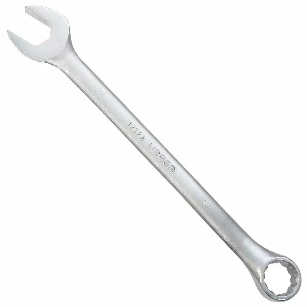 URREA 1-7/8 in. 12-Point Combination Wrench, Chrome Satin Finish, SAE