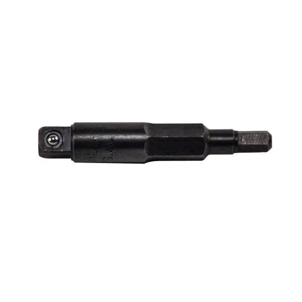 Klein Tools 3/16 in. and 5/16 in. Hex Key Adapter for 1/4 in. Square Refrigeration Wrenches
