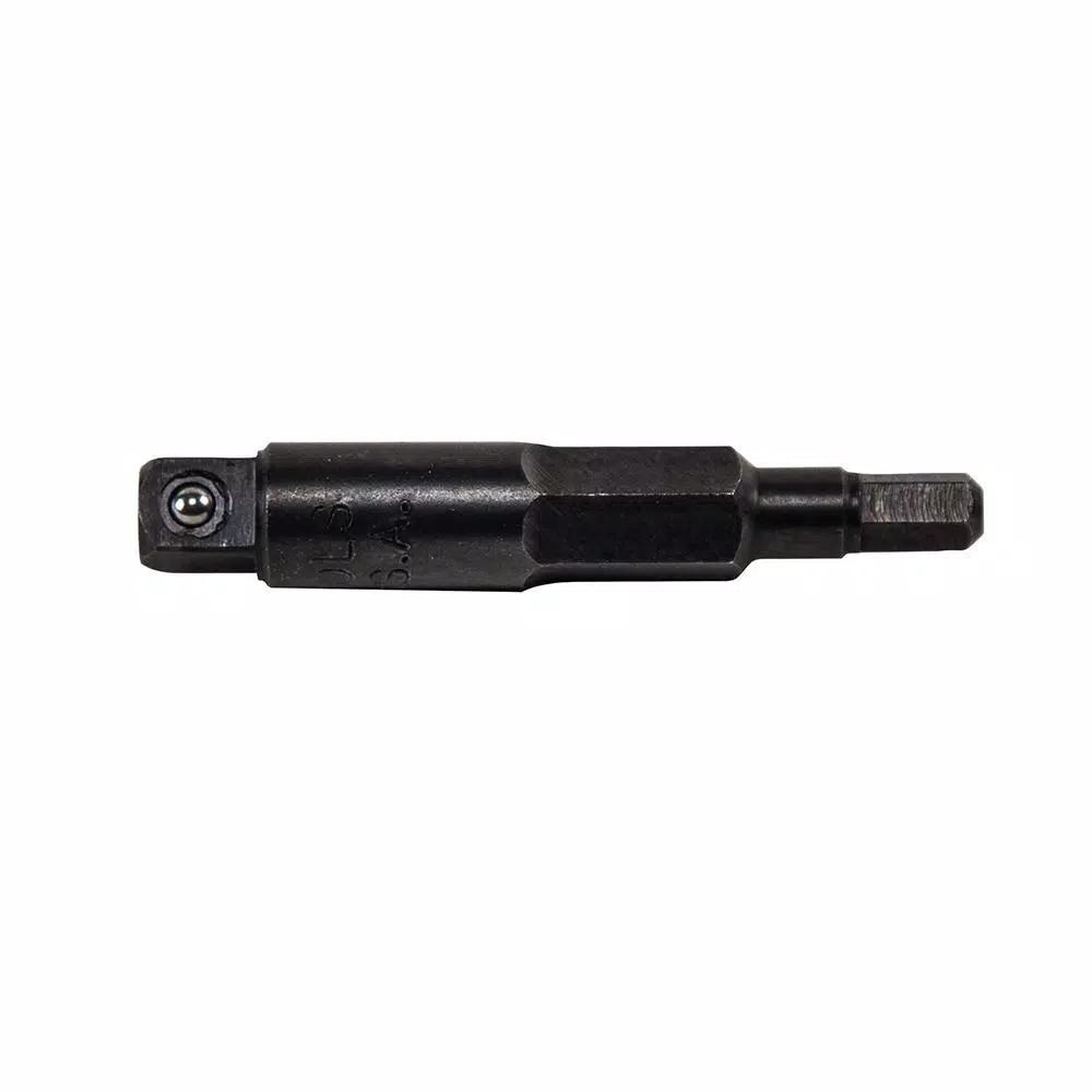 Klein Tools 3/16 in. and 5/16 in. Hex Key Adapter for 1/4 in. Square Refrigeration Wrenches