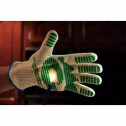 G & F Products DuPont Nomex and Kevlar Heat Resistant 5-Finger Oven Mitts thumbnail 4