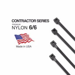 TR Industrial Contractor Series Type 21S UV Resistant Cable Ties, 24 in., 180 lb Tensile Strength thumbnail 2