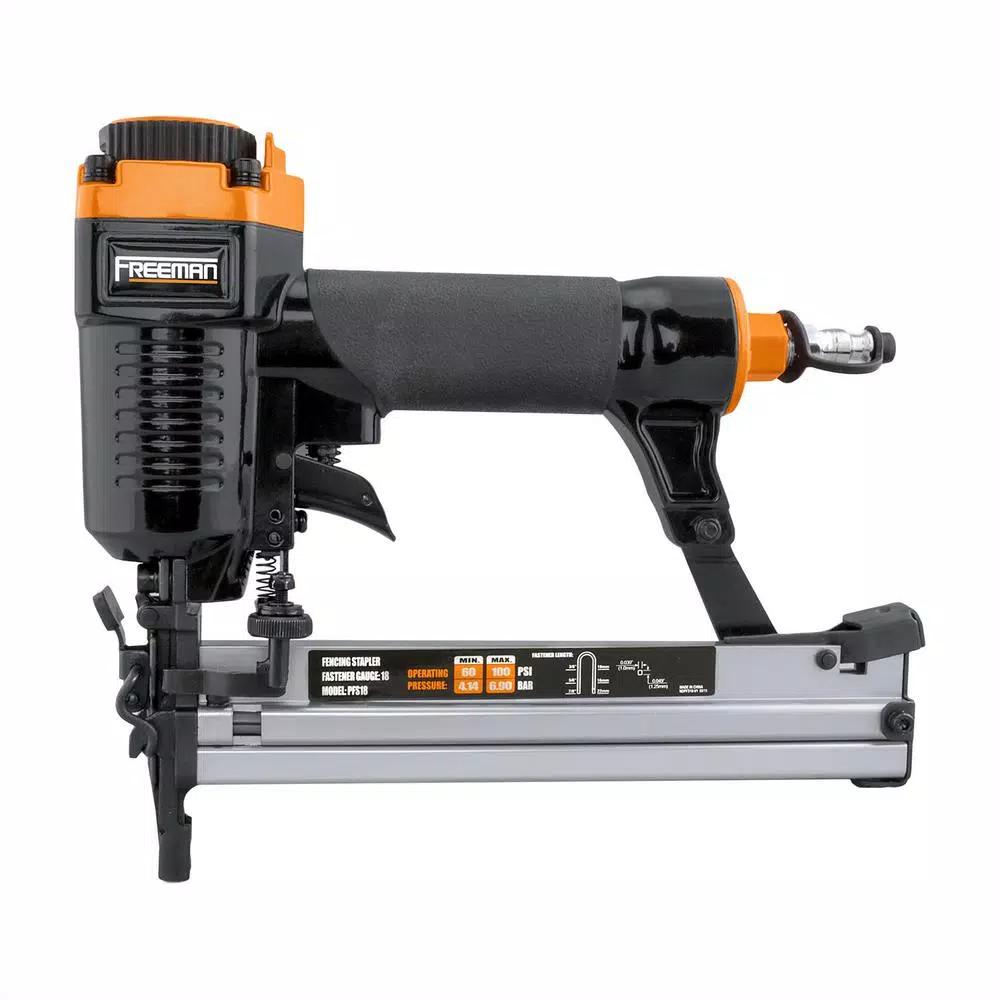 Freeman PFS18 Pneumatic 18-Gauge 7/8 in. Fencing Stapler