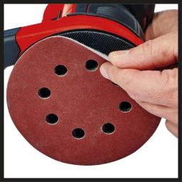 Einhell 18V Power X-Change Cordless 5 in. Random Orbital Sander Kit with 3.0 Ah Battery and Fast Charger thumbnail 2