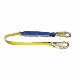 Werner DeCoil 3 ft. Lanyard with DCELL Shock Pack and Double Locking Snap Hooks thumbnail 1