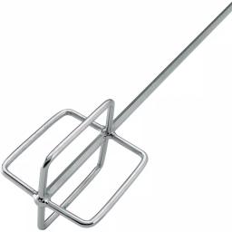 QEP 24 in. Professional Chrome-Plated Steel Mixing Paddle for Thinset and Grout thumbnail 1