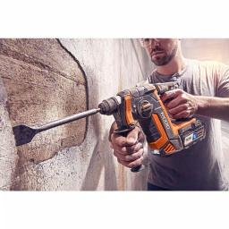 RIDGID 18V OCTANE Brushless 1 in. SDS-Plus Rotary Hammer Kit with 2 Ah Battery and Charger thumbnail 10