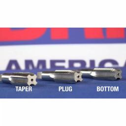 Drill America 40-Piece Carbon Steel NC and NF Tap and Die Set with Round Dies thumbnail 4